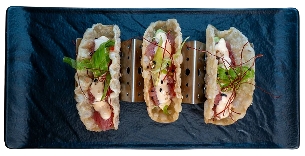 Otoro Tuna Taco: A Small Bite with Big Personality